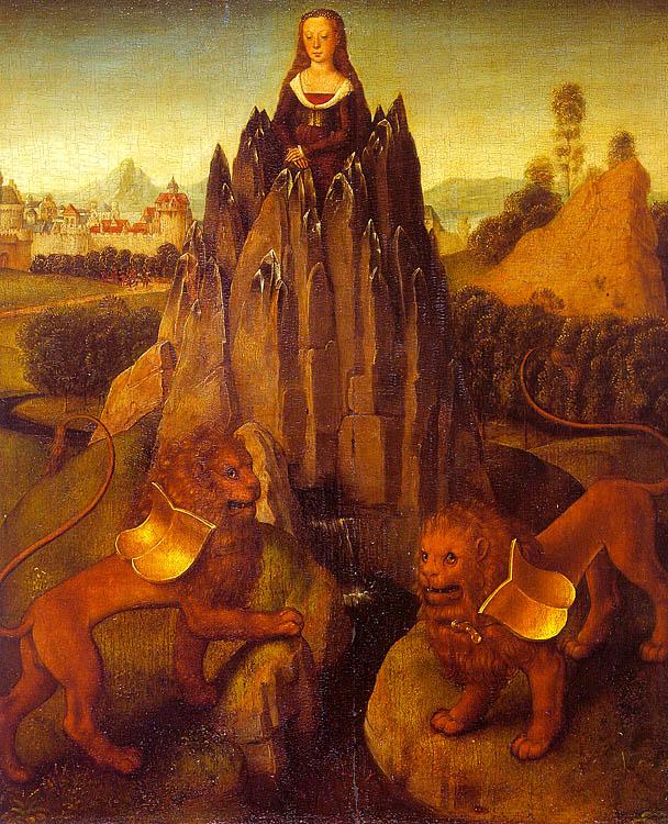 Hans Memling Allegory of Chastity